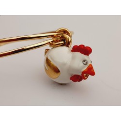 Bracciale charms gallina...